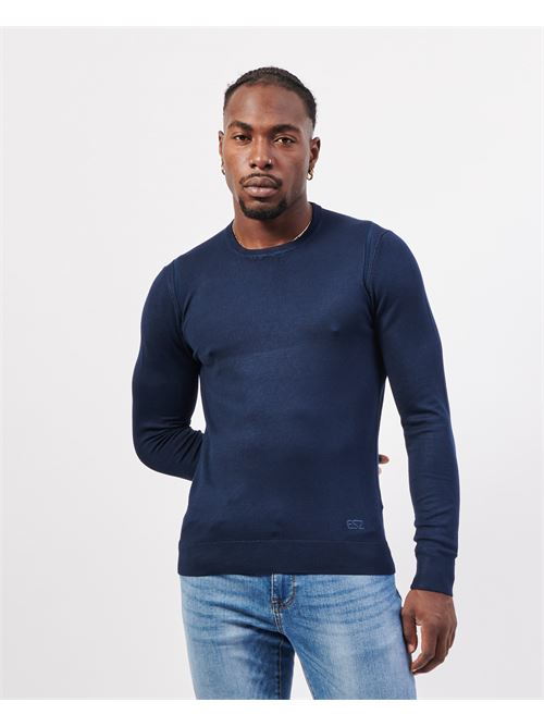 Yes Zee Men's Crew Neck Sweater in Viscose Blend YES ZEE | M835-MR000710